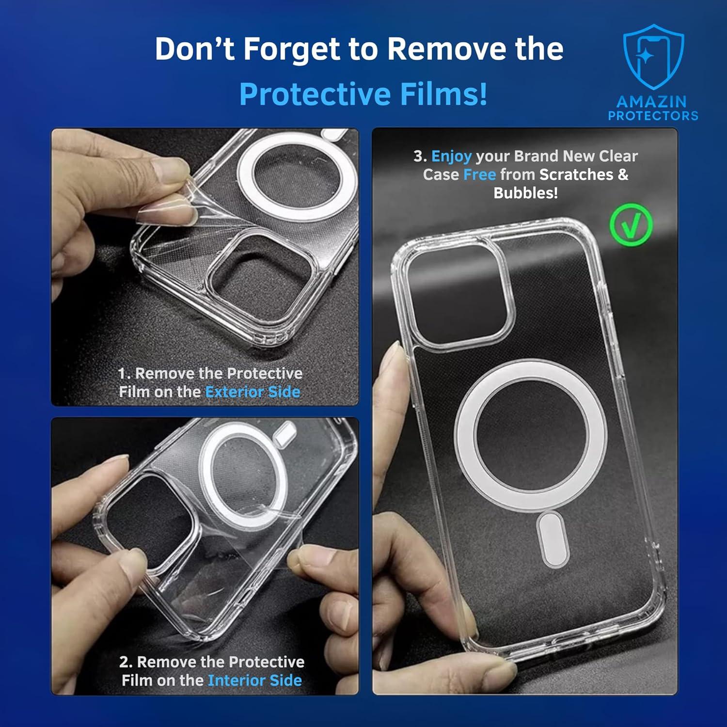 Kit de Cuidado 7en1 para iPhone 12 - 3 Protectores Vidrio + Funda