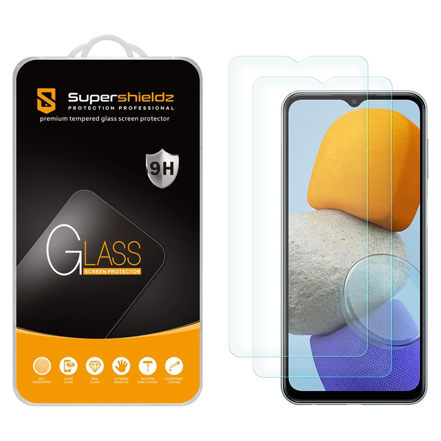 Protector de Pantalla Vidrio Templado Supershieldz para Samsung Galaxy A23 5G - 2 Pack