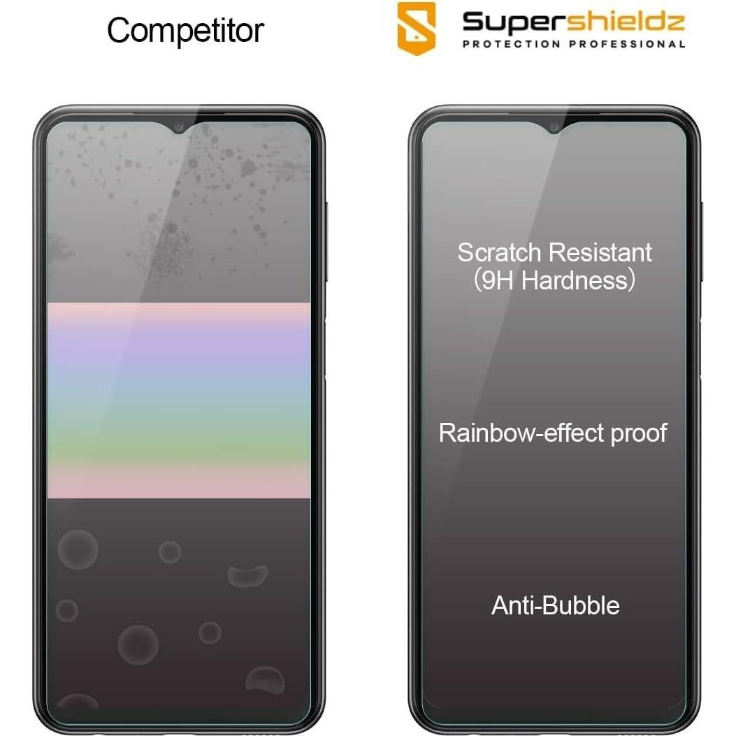 Protector de Pantalla Vidrio Templado Supershieldz para Samsung Galaxy A23 5G - 2 Pack