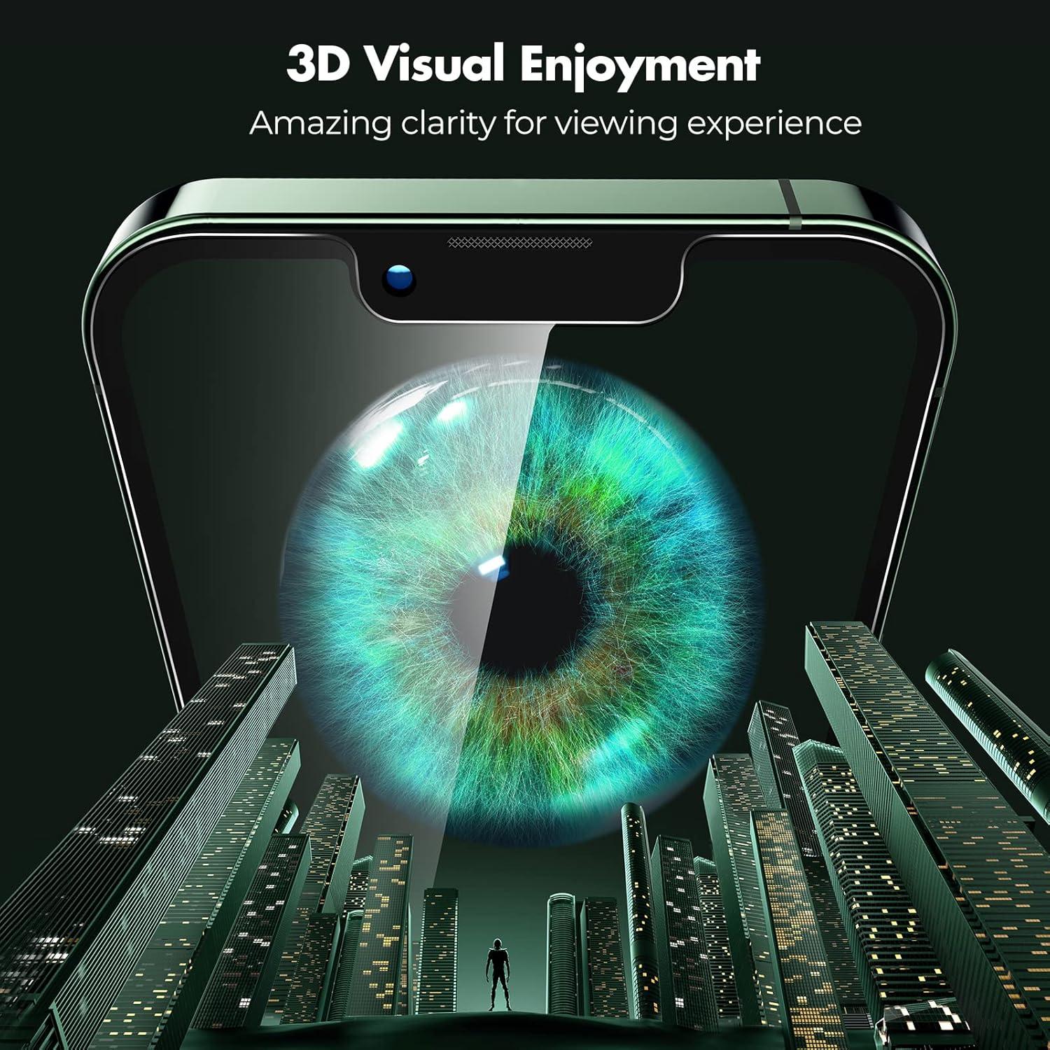 Protector de Pantalla Privado UNBREAKcable para iPhone 13 Pro Max/14 Plus - Vidrio Templado 9H