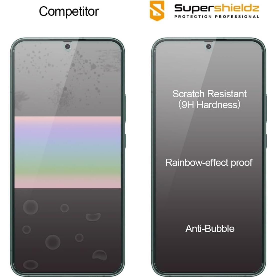 Protector de Pantalla Vidrio Templado Supershieldz S23 Plus 5G