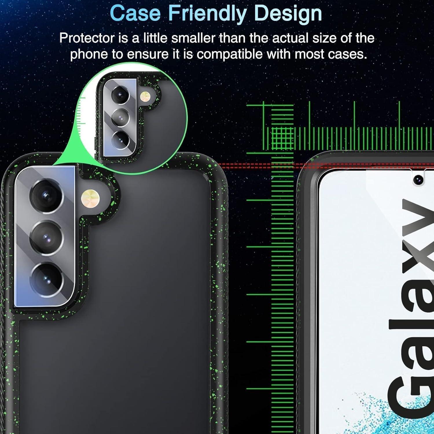 Protector de Pantalla y Lente Milomdoi para Samsung Galaxy S22 5G