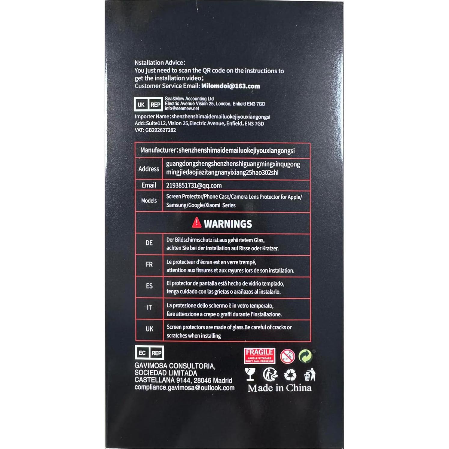 Protector de Pantalla y Lente Milomdoi para Samsung Galaxy S22 5G