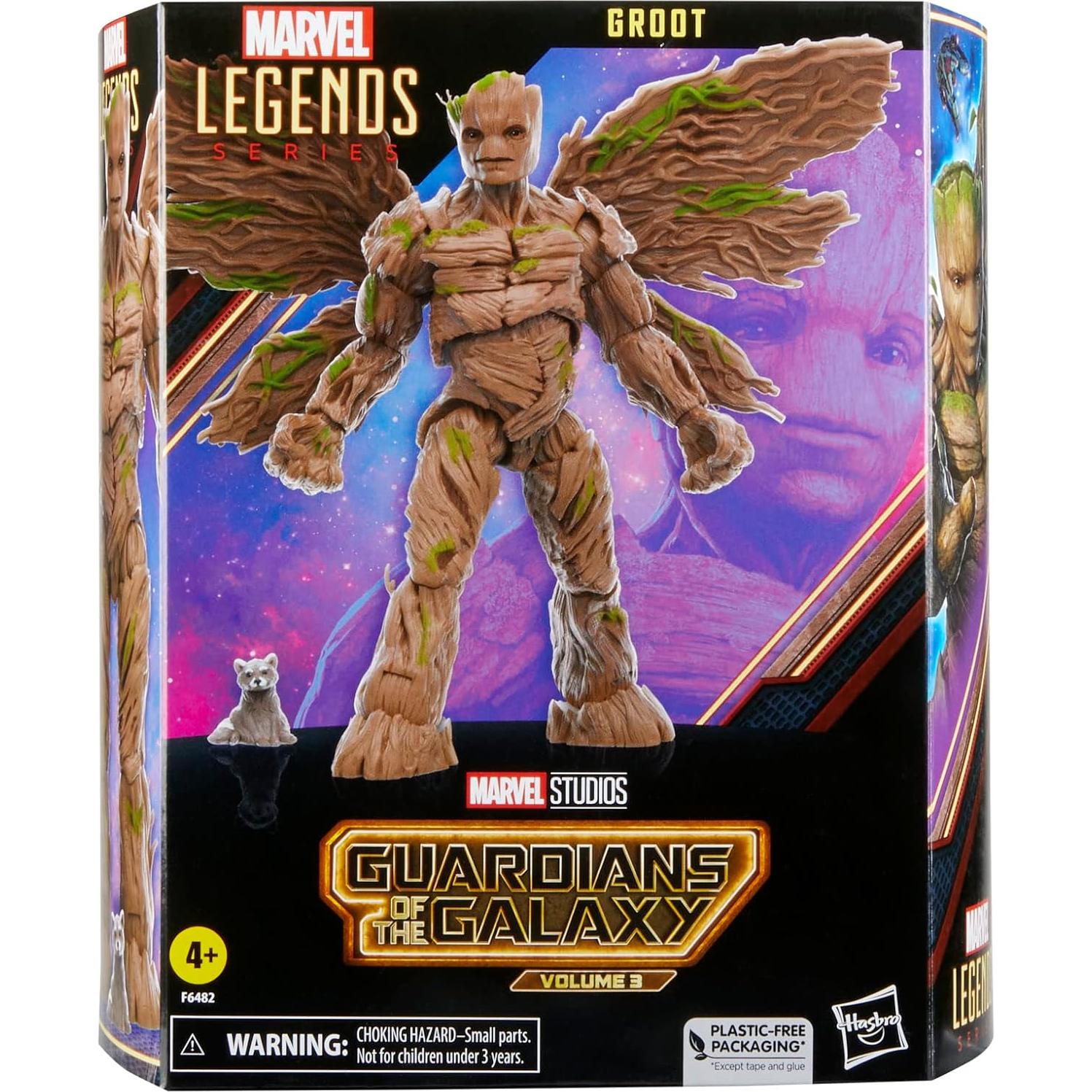 Figura de Acción Groot Marvel Legends 6 Pulgadas Hasbro