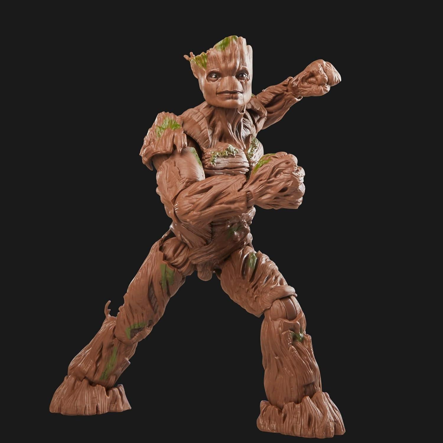 Figura de Acción Groot Marvel Legends 6 Pulgadas Hasbro