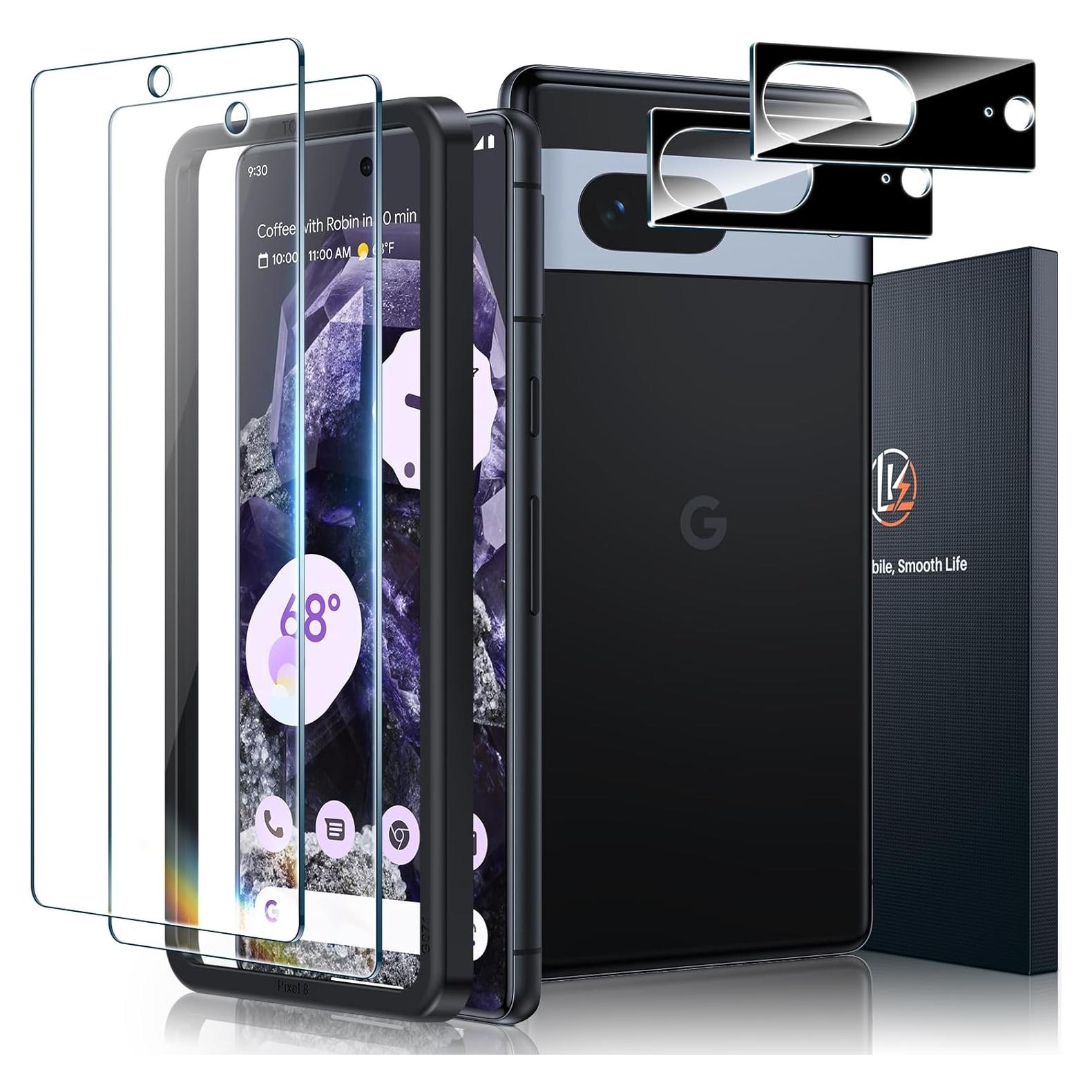 Protector de Pantalla y Lente Google Pixel 8 LK 9H HD