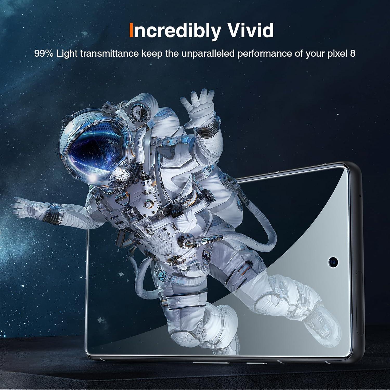 Protector de Pantalla y Lente Google Pixel 8 LK 9H HD