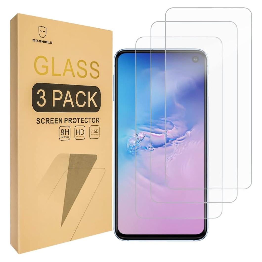 Protector de Pantalla Vidrio Templado Mr.Shield para Samsung Galaxy S10e - 3 PCS