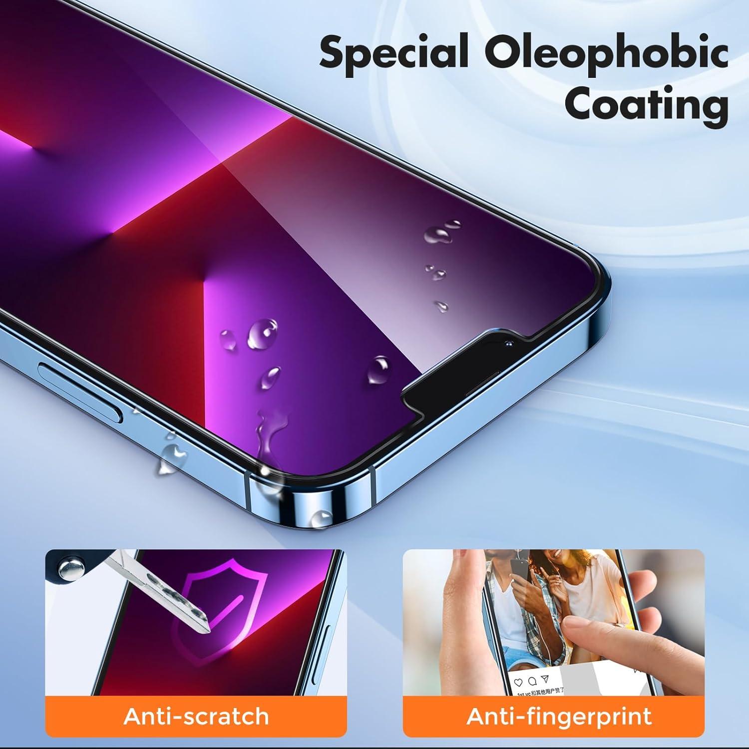 Protector de Pantalla UNBREAKcable para iPhone 14 Plus/13 Pro Max 2-Pack