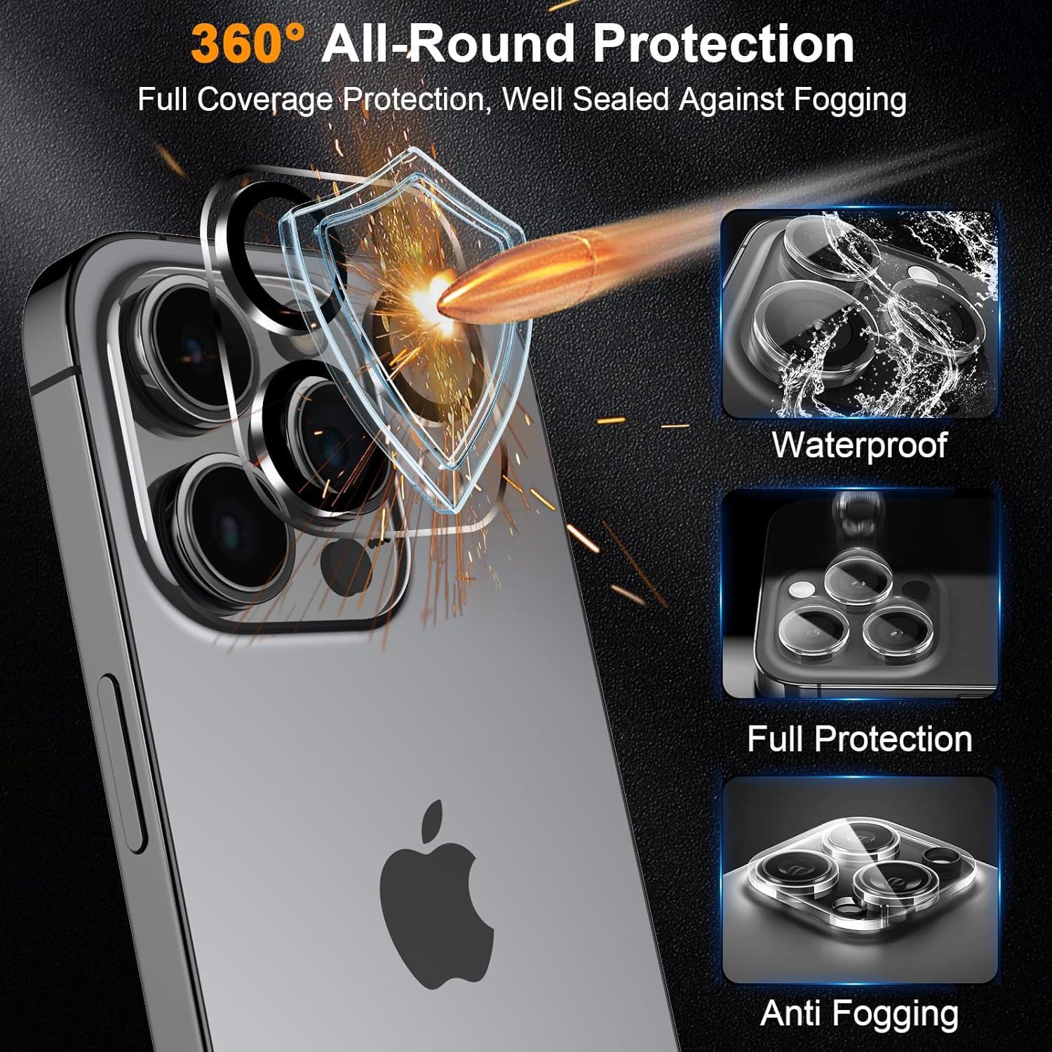 Protector de Pantalla y Lente SIBEITU para iPhone 13 6.1"