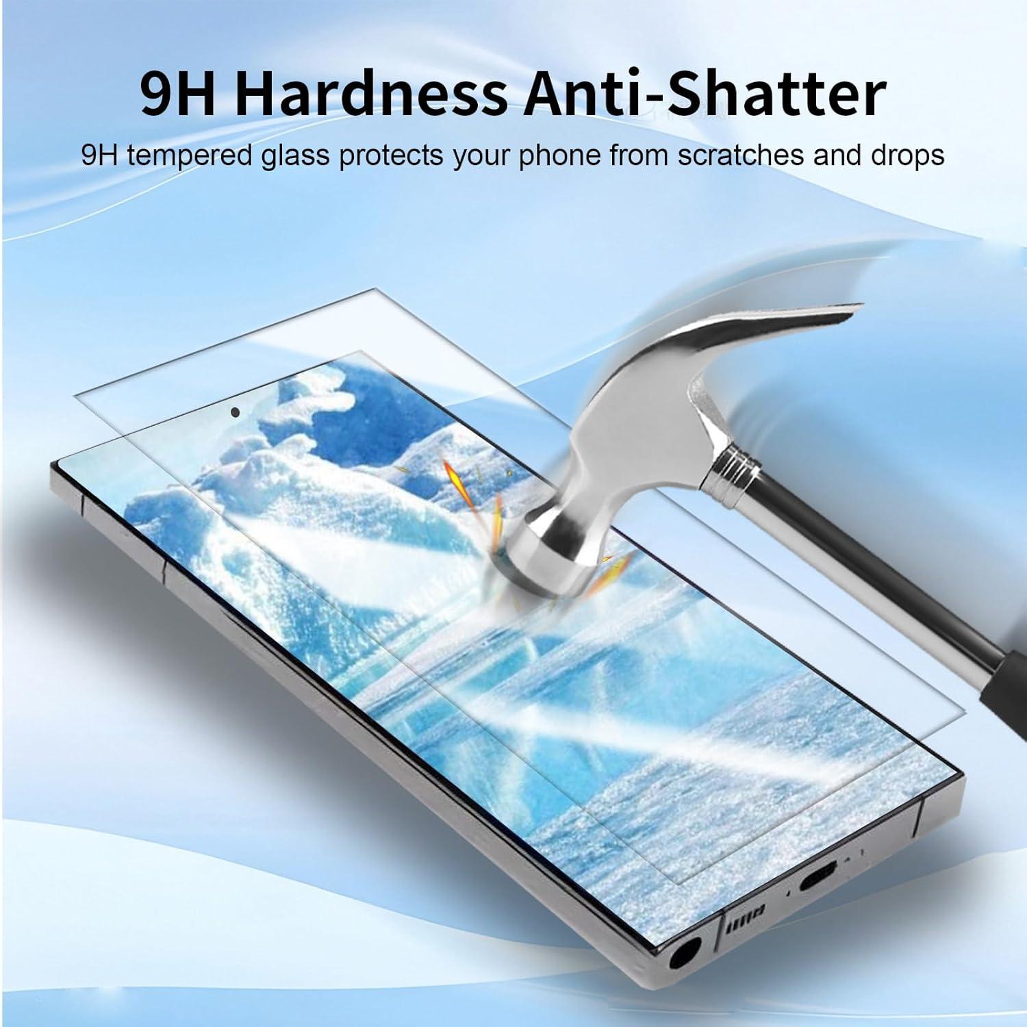 Protector de Pantalla Vidrio Templado BLEUM CADE para Galaxy S24 Ultra