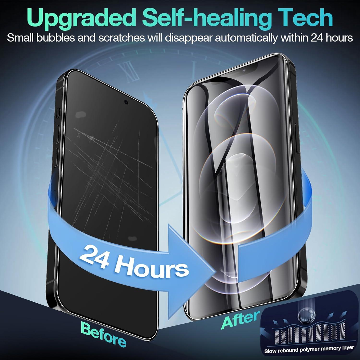 Paquete de 3 Protectores de Pantalla TPU para iPhone 12 Pro Max