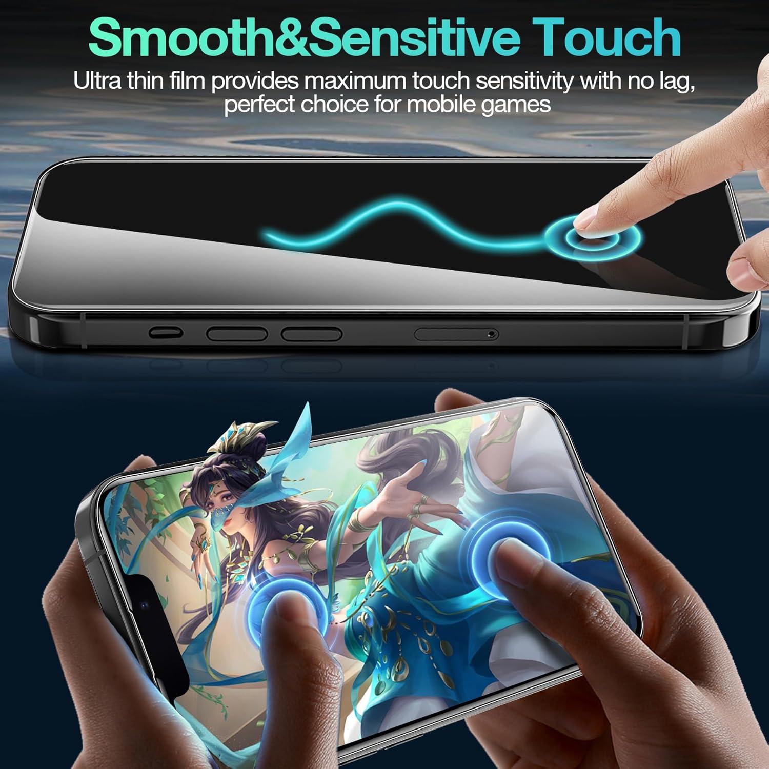 Paquete de 3 Protectores de Pantalla TPU para iPhone 12 Pro Max