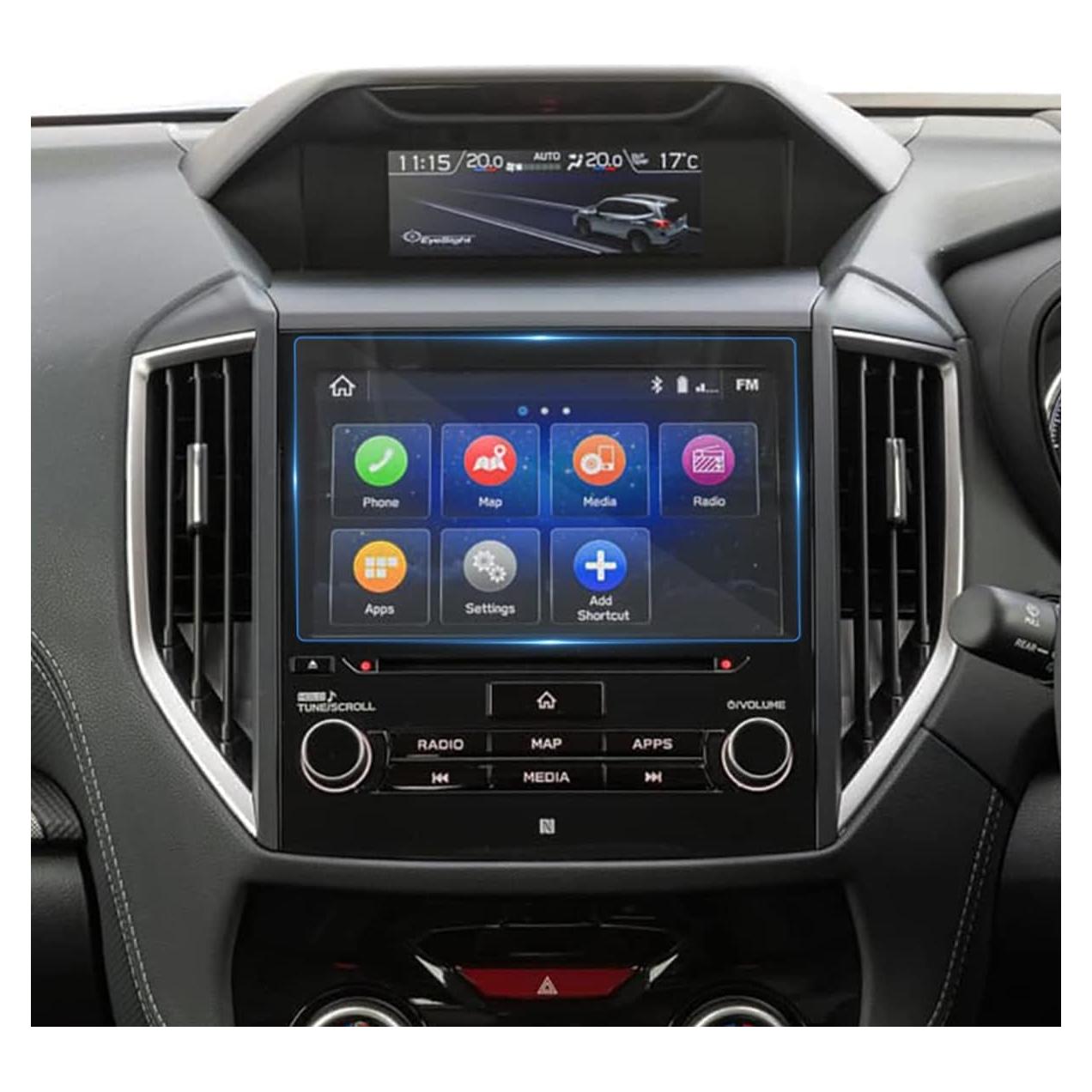 Protector de Pantalla Táctil INTGET 20.32 CM para Subaru 2019-2023