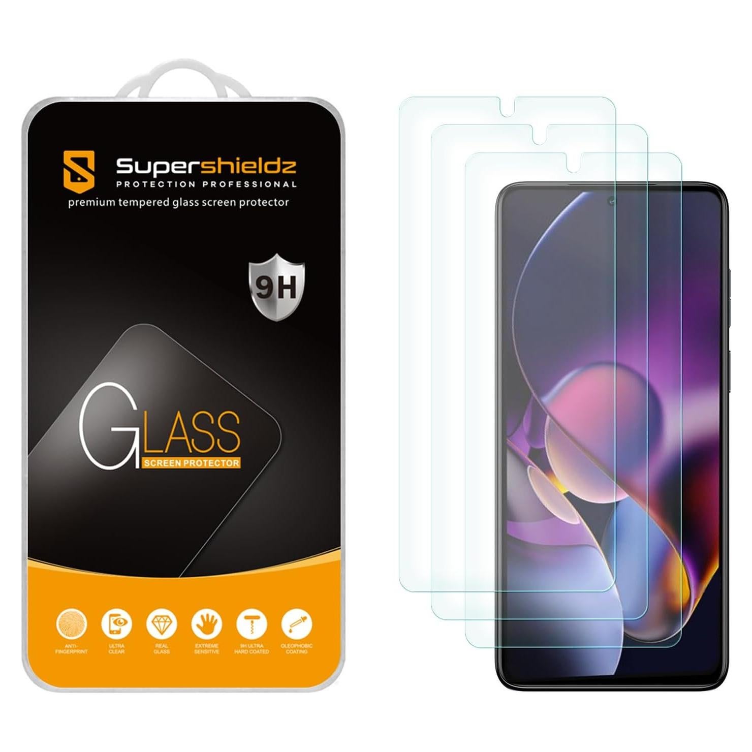Protector de Pantalla Vidrio Templado Supershieldz para Moto G Stylus 5G 2024