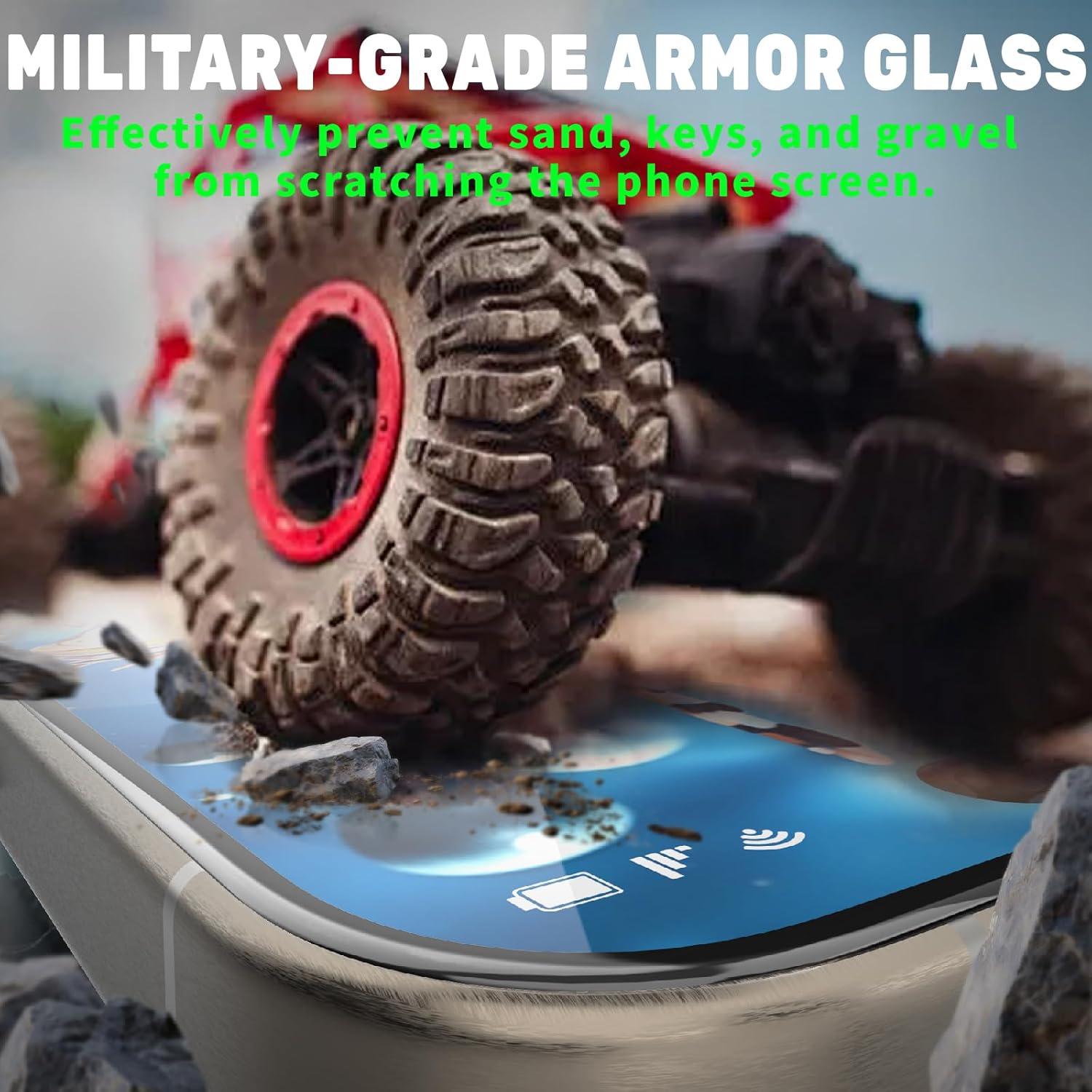 Paquete de 3 Protectores de Pantalla Vidrio Templado iPhone 16 Pro