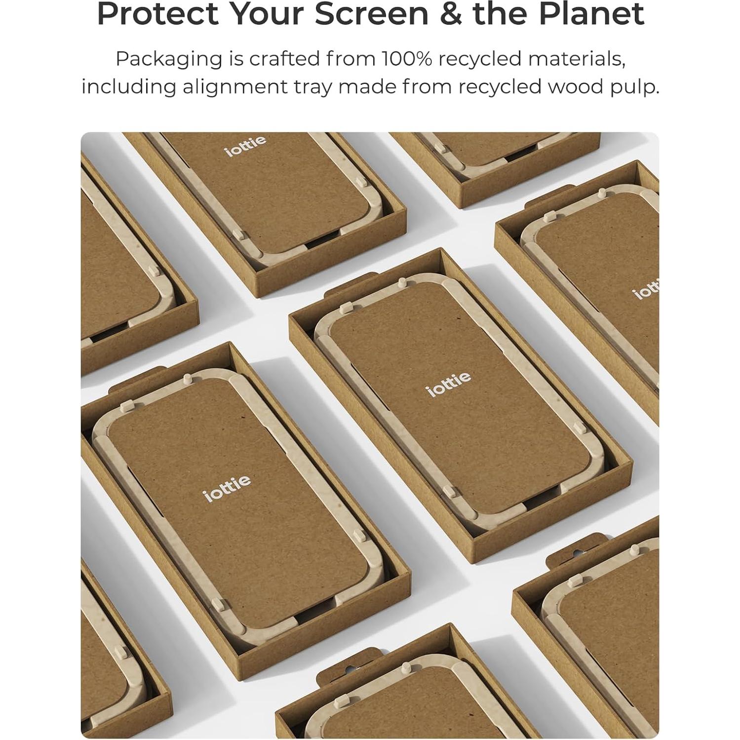 Protector de Pantalla Vidrio Templado iOttie Terra iPhone 16 Pro Max 9H