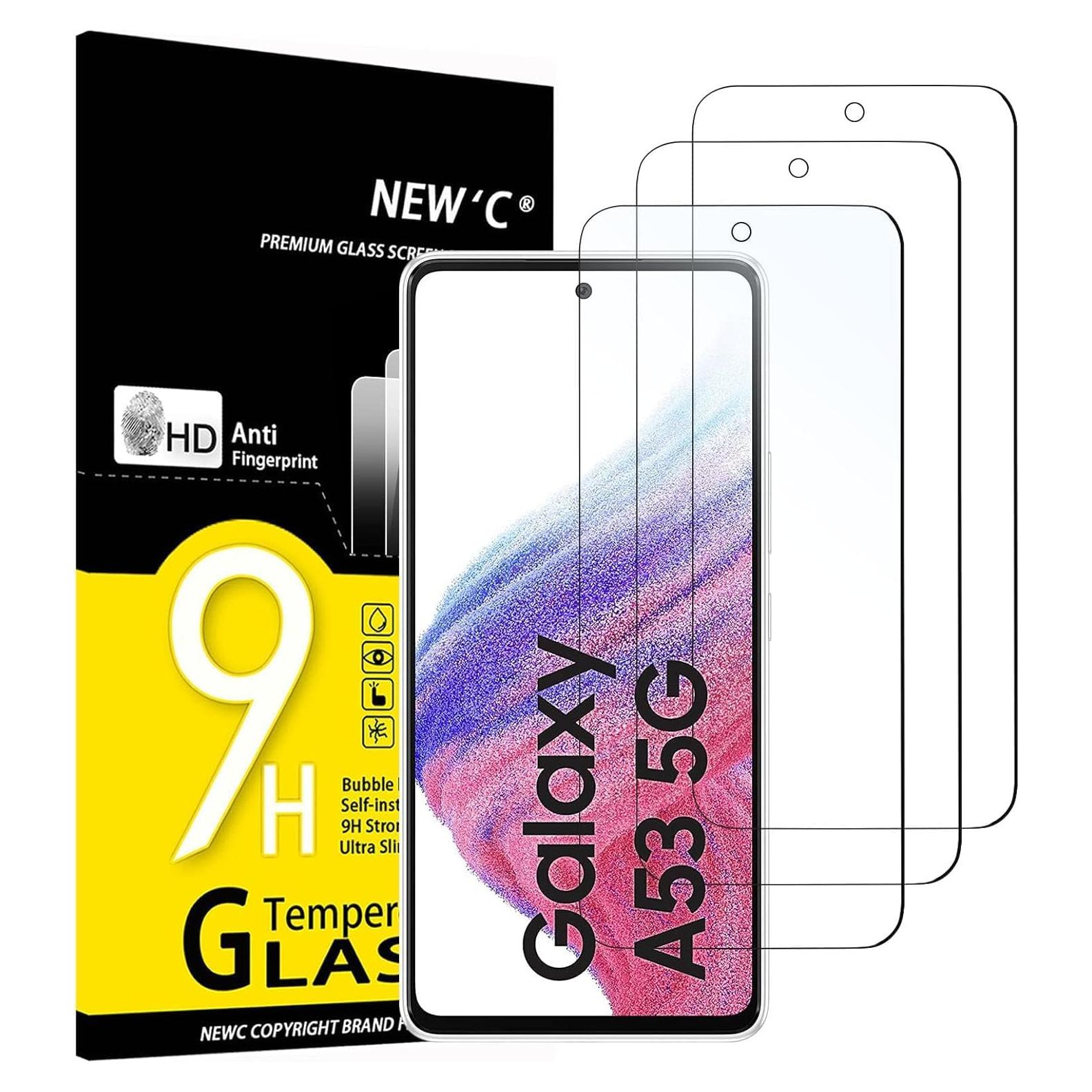 Protector de Pantalla Vidrio Templado NEW'C para Samsung Galaxy A53 5G