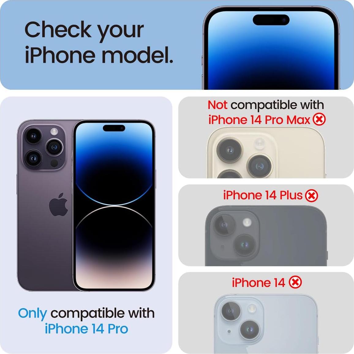 Protector de Pantalla Privado EZ-GLAZ para iPhone 14 Pro 6.1"