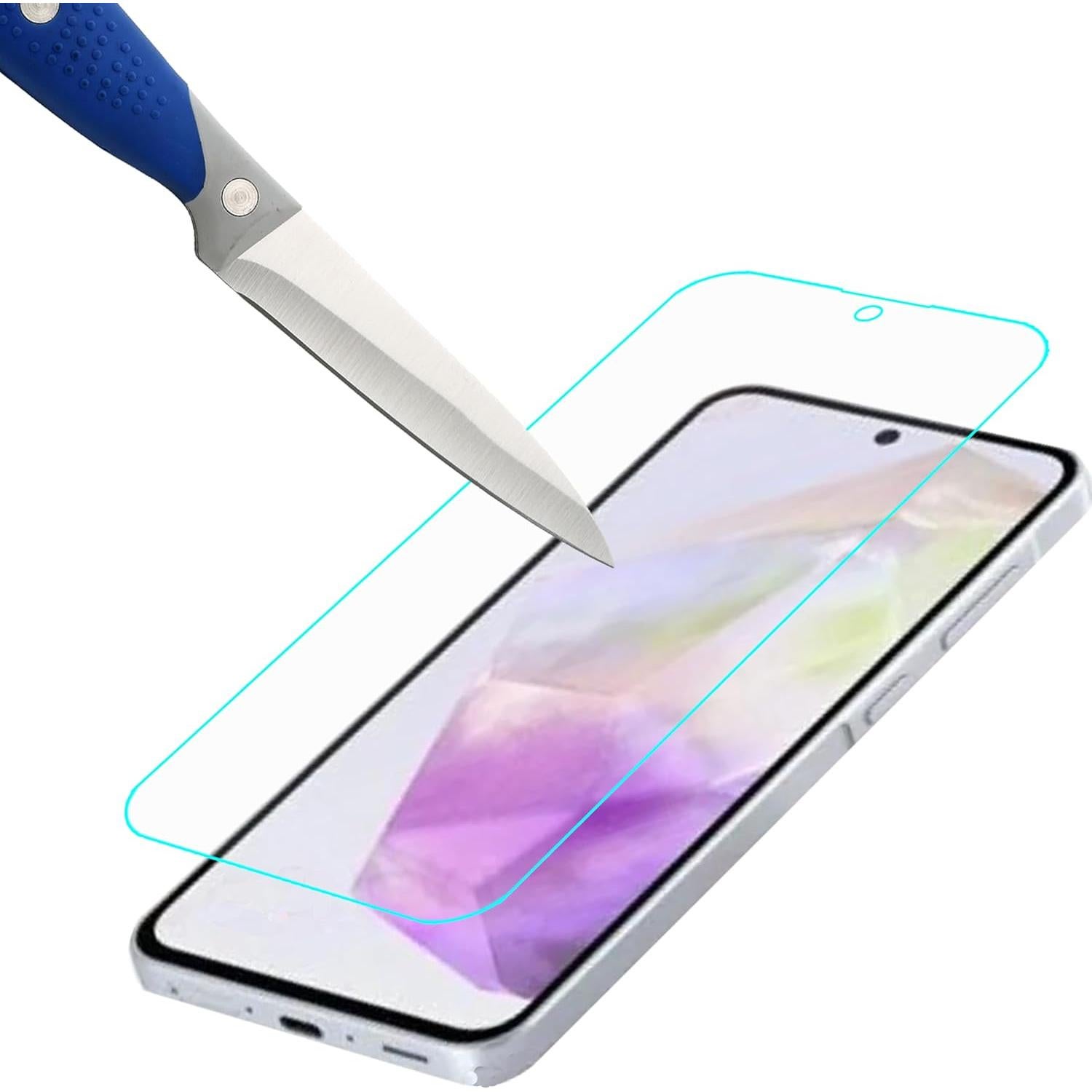 Protector de Pantalla Mr.Shield para Samsung Galaxy A36/A56 - Vidrio Templado 9H - Paquete de 3