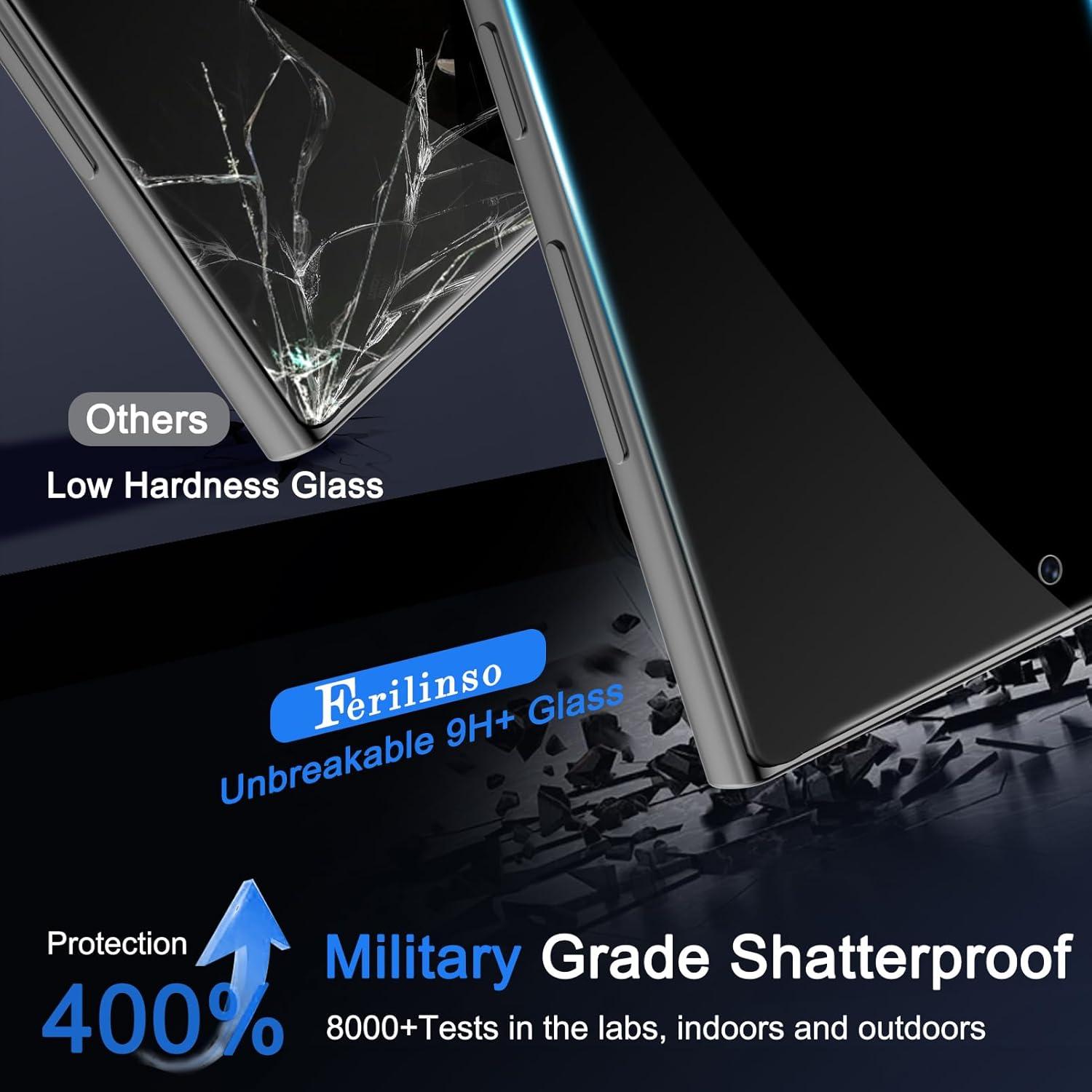 Protector de Pantalla Privado Ferilinso para Samsung S25 Ultra