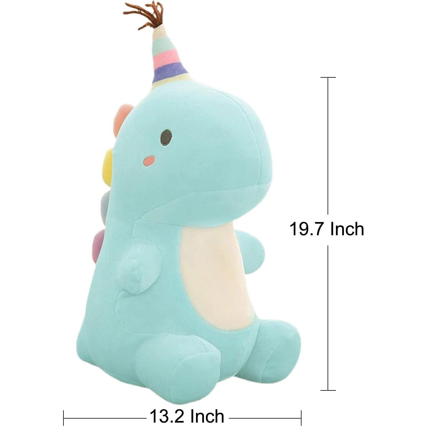 Juguete de Peluche Dinosaurio VHYHCY Azul 50 cm Suave