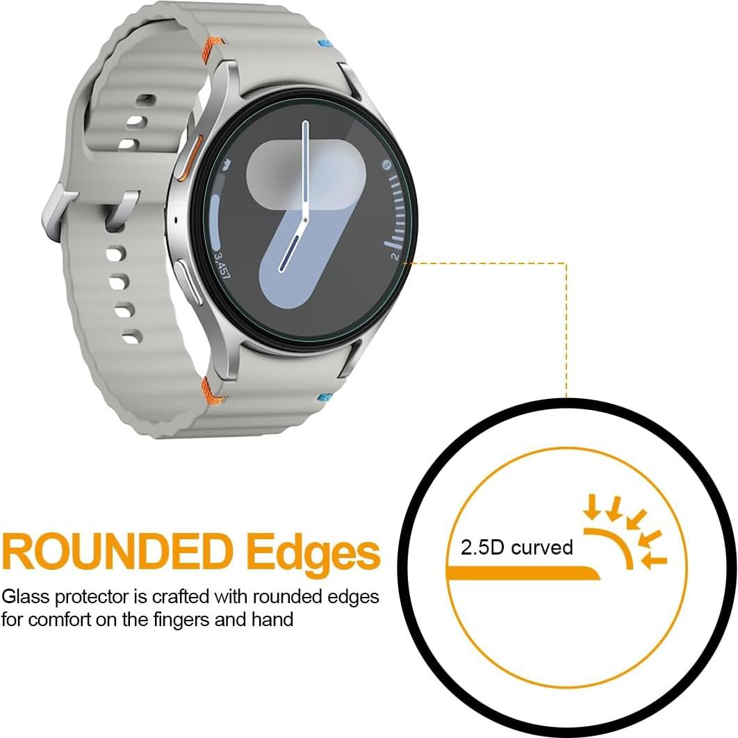 Protector de Pantalla Vidrio Templado Supershieldz para Galaxy Watch 44mm