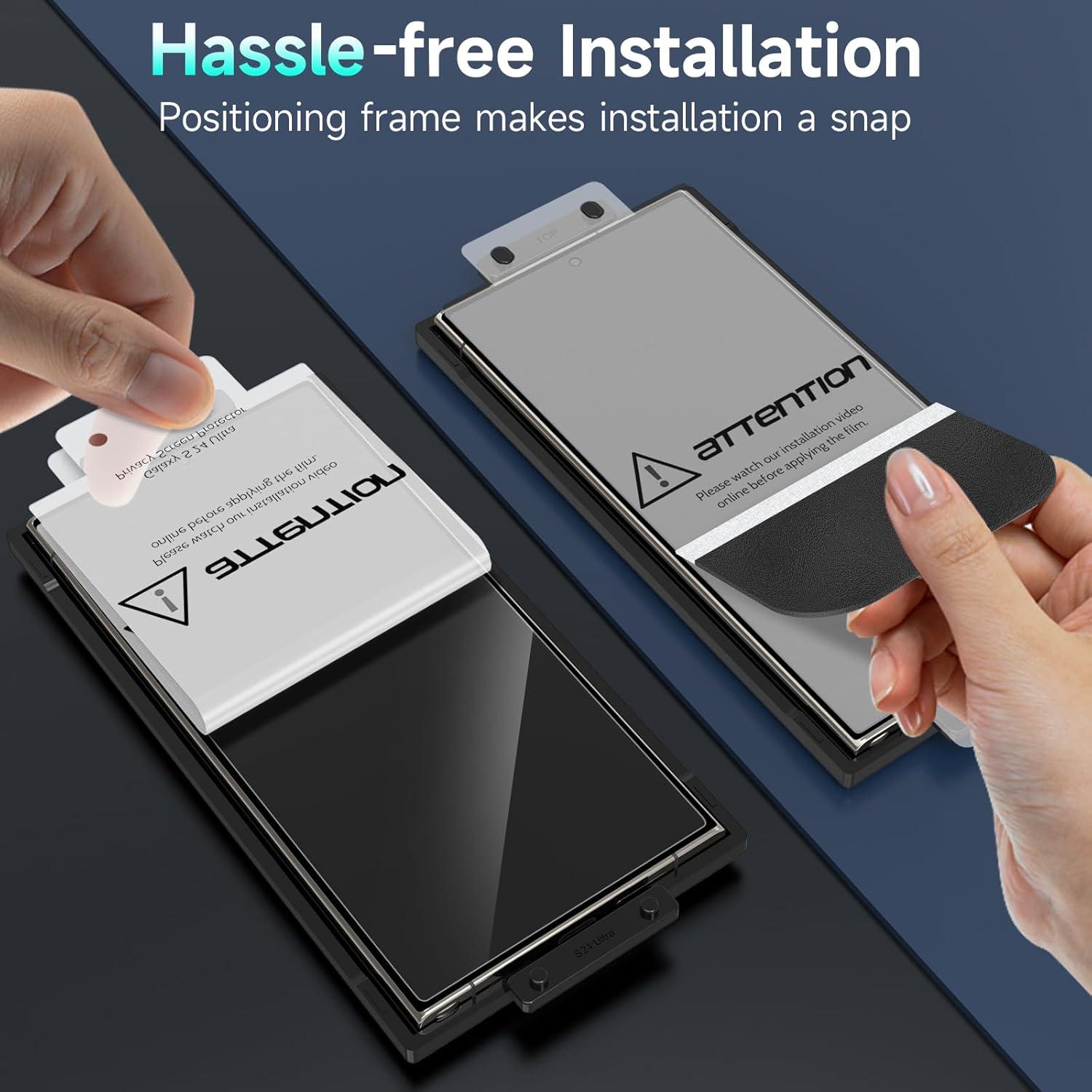 Protector de Pantalla de Privacidad YWXTW para Samsung Galaxy S24 Ultra