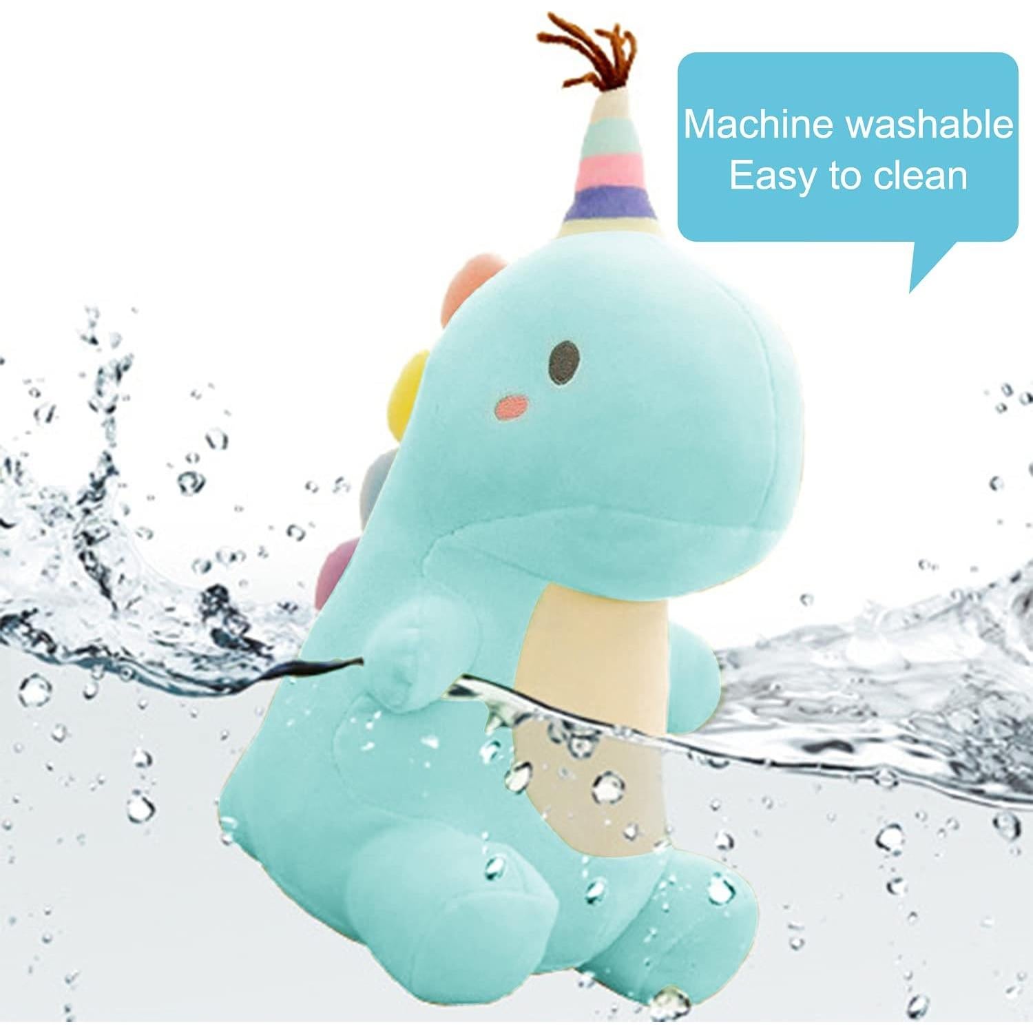 Juguete de Peluche Dinosaurio VHYHCY Azul 35 cm Suave