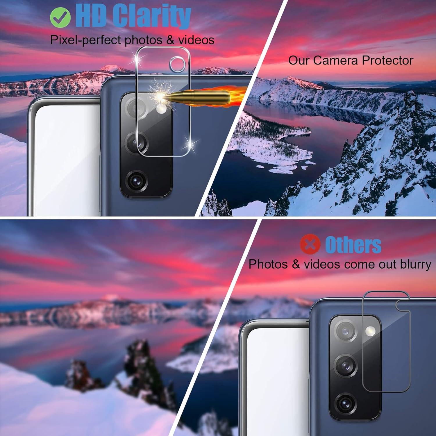 Protector de Pantalla y Cámara Arshek para Galaxy S20 FE