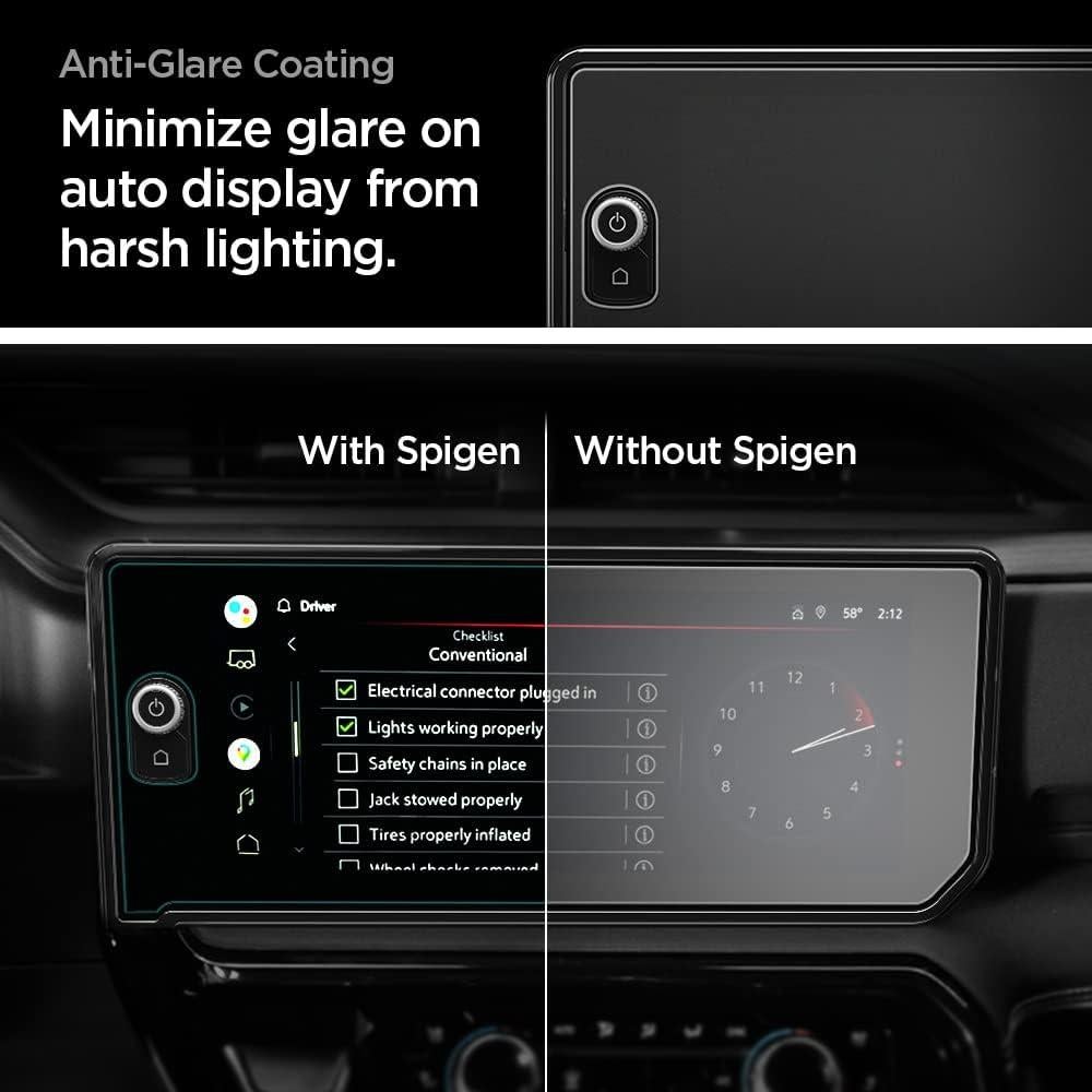 Protector de Pantalla Vidrio Templado Spigen 13.4" GMC Sierra/Chevrolet Silverado