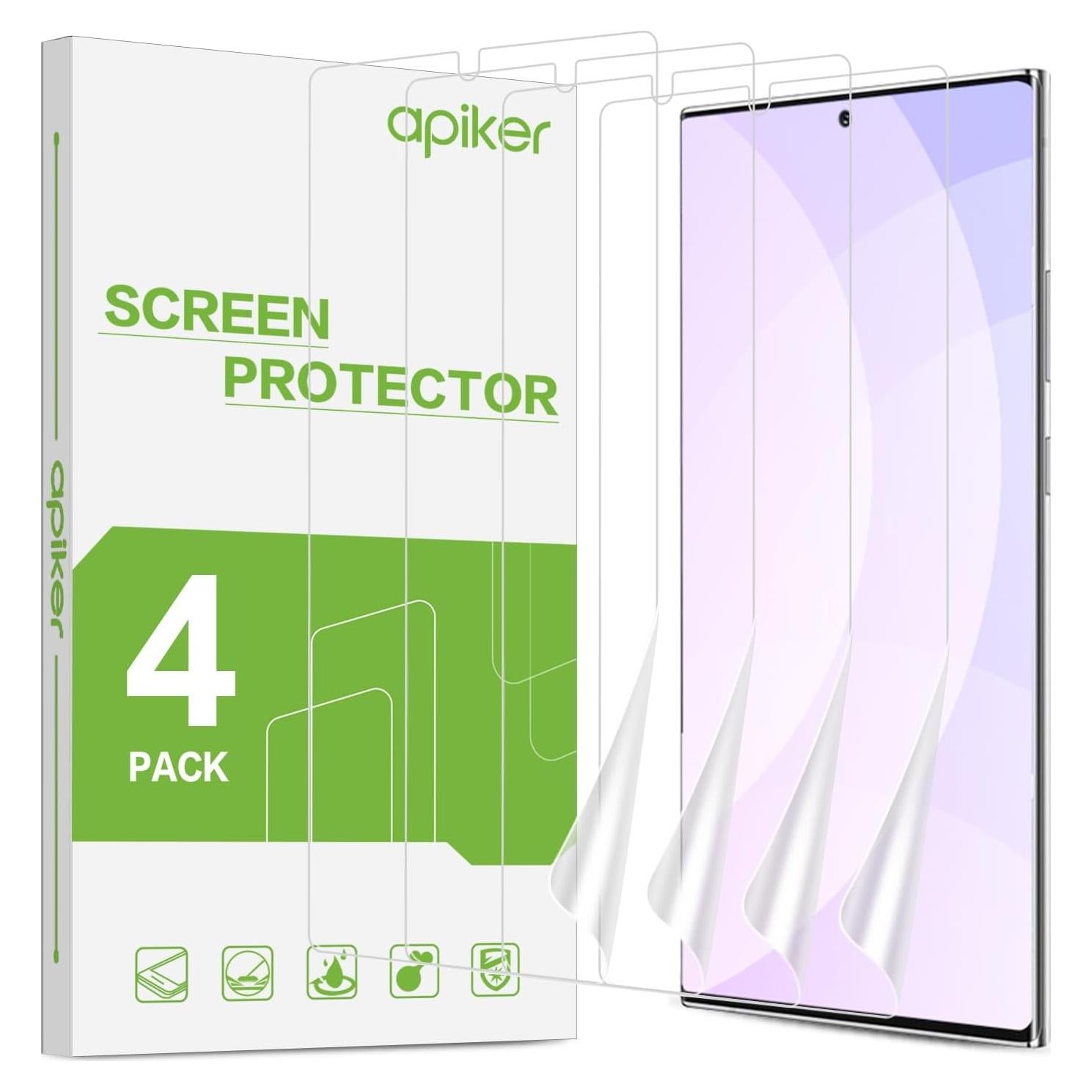 Protector de Pantalla Apiker para Samsung Galaxy Note 10 Plus