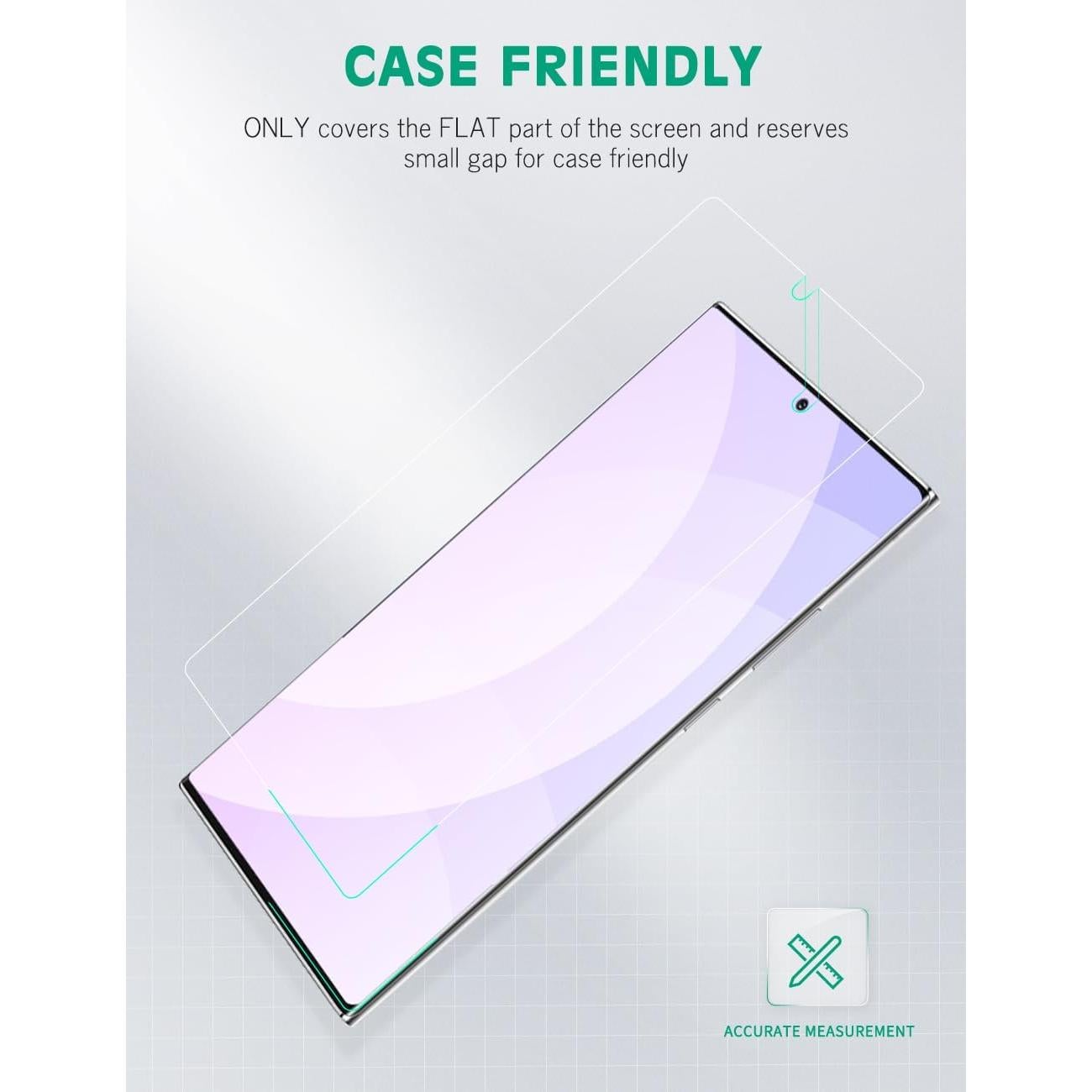 Protector de Pantalla Apiker para Samsung Galaxy Note 10 Plus