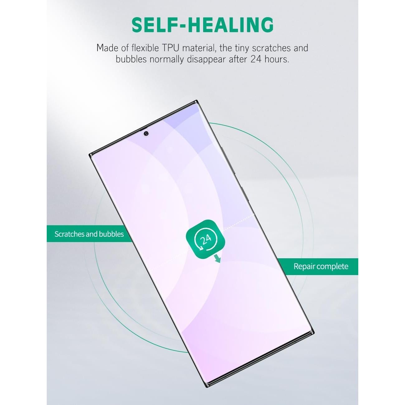 Protector de Pantalla Apiker para Samsung Galaxy Note 10 Plus