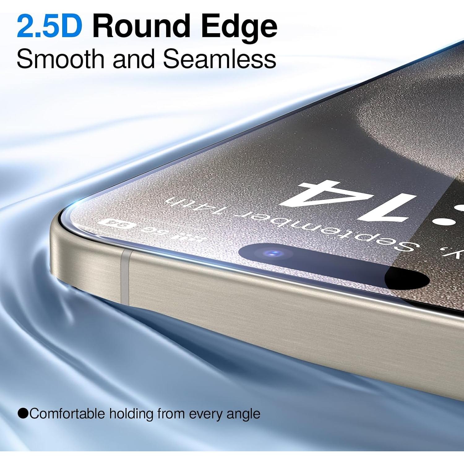 Protector de Pantalla Vidrio Templado SmartDevil para iPhone 15