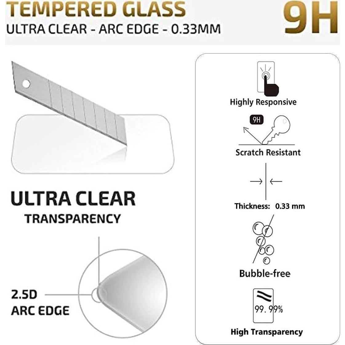 Protector de Pantalla Vidrio Templado NEW'C para Samsung Galaxy S20 FE