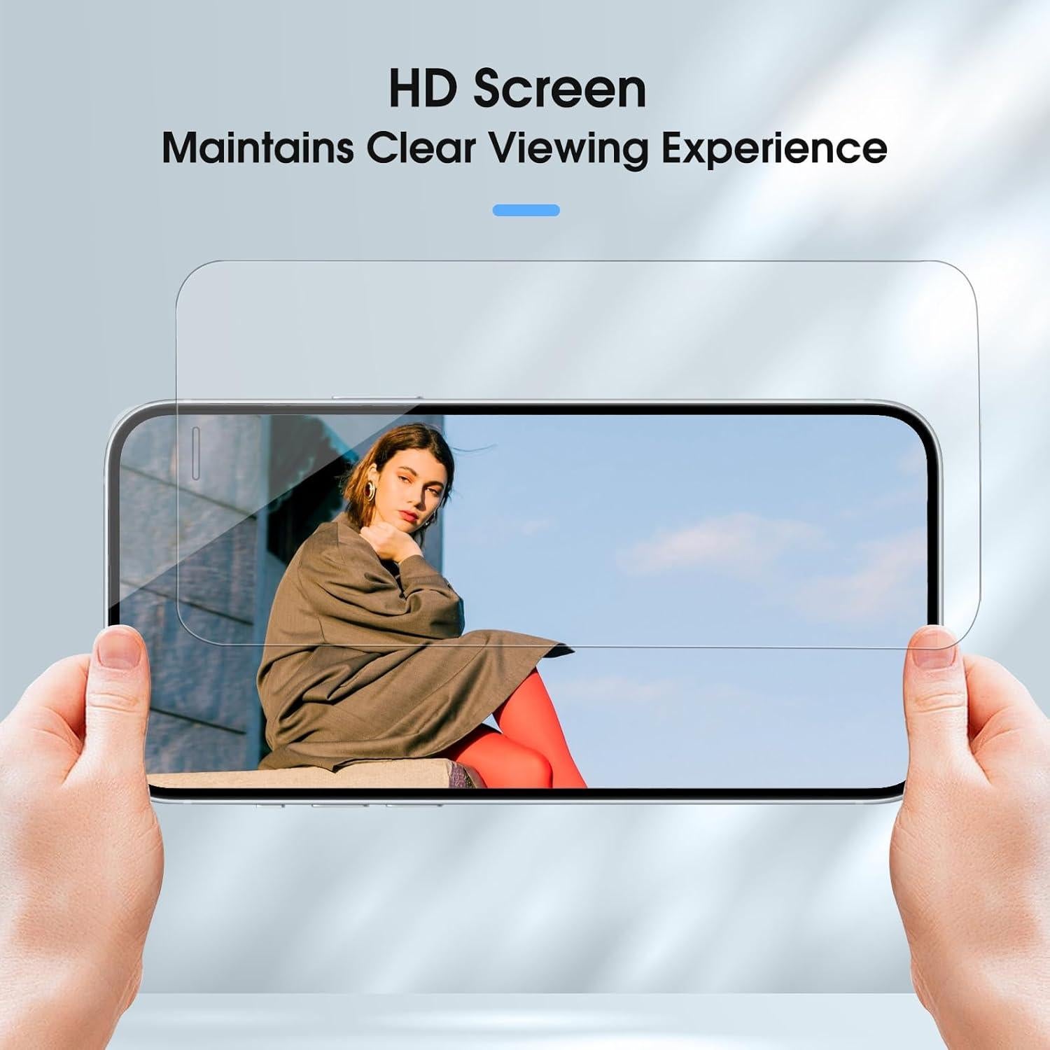 Protector de Pantalla Vidrio Templado Qularlans para iPhone 11/XR 6.1" 3 Pack