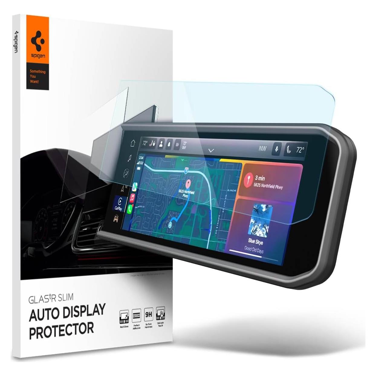 Protector de Pantalla Vidrio Templado Spigen GlasTR Slim 12.3" Jeep