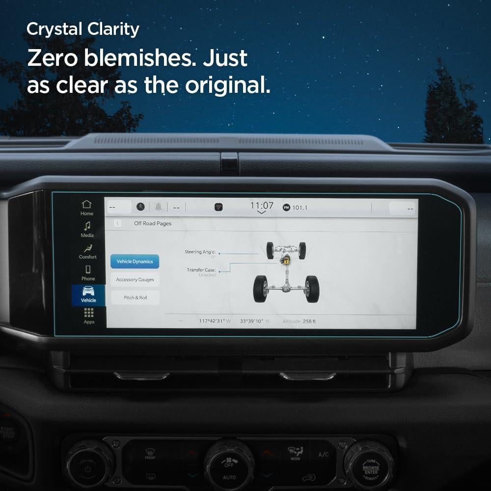 Protector de Pantalla Vidrio Templado Spigen GlasTR Slim 12.3" Jeep