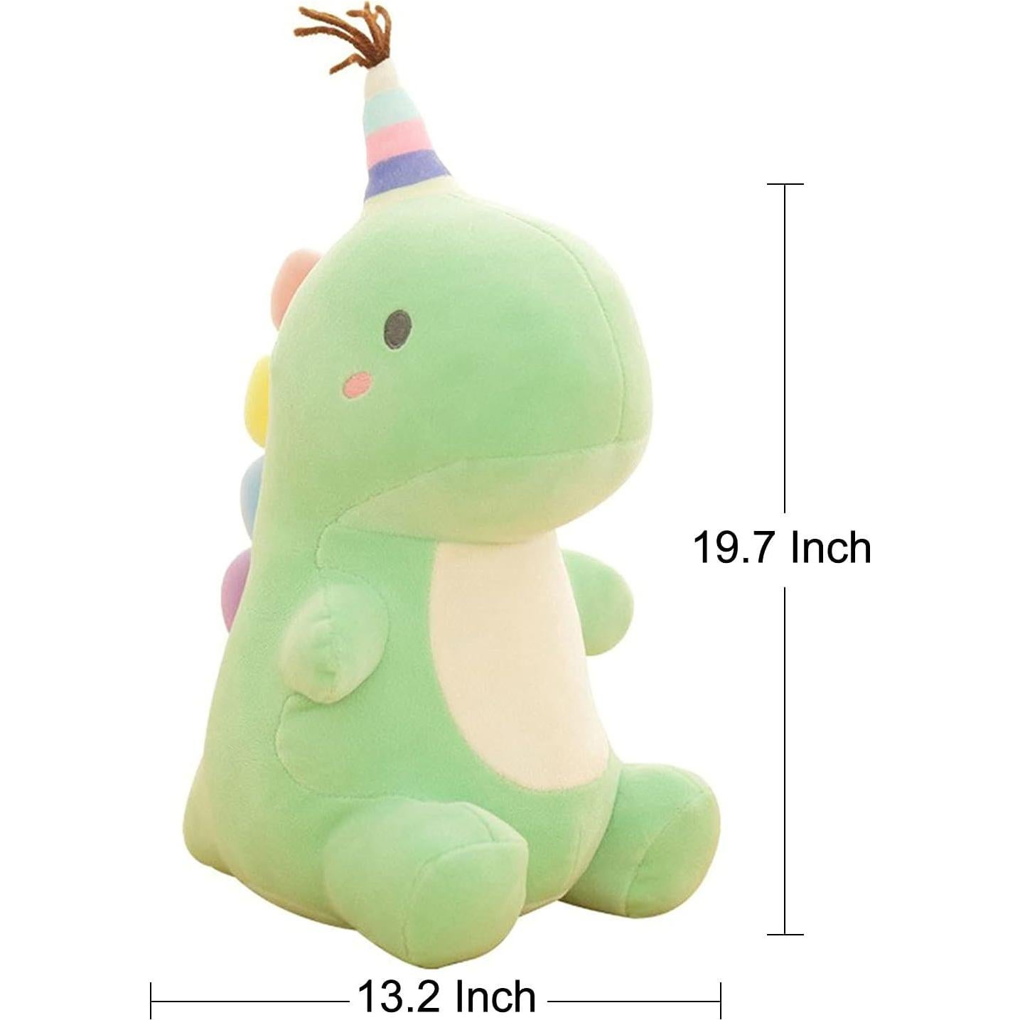 Peluches de Dinosaurio Verde VHYHCY 50 cm Suave para Niños
