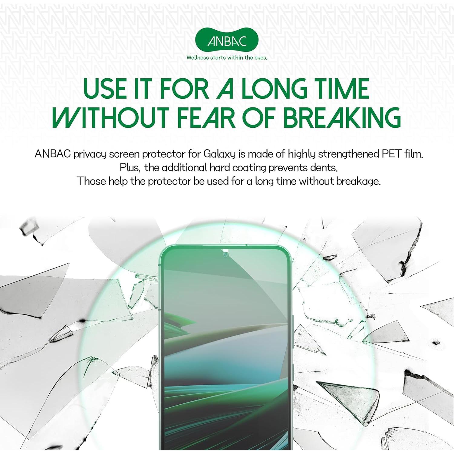 Protector de Pantalla Privado ANBAC para Samsung Galaxy S22 6.1"