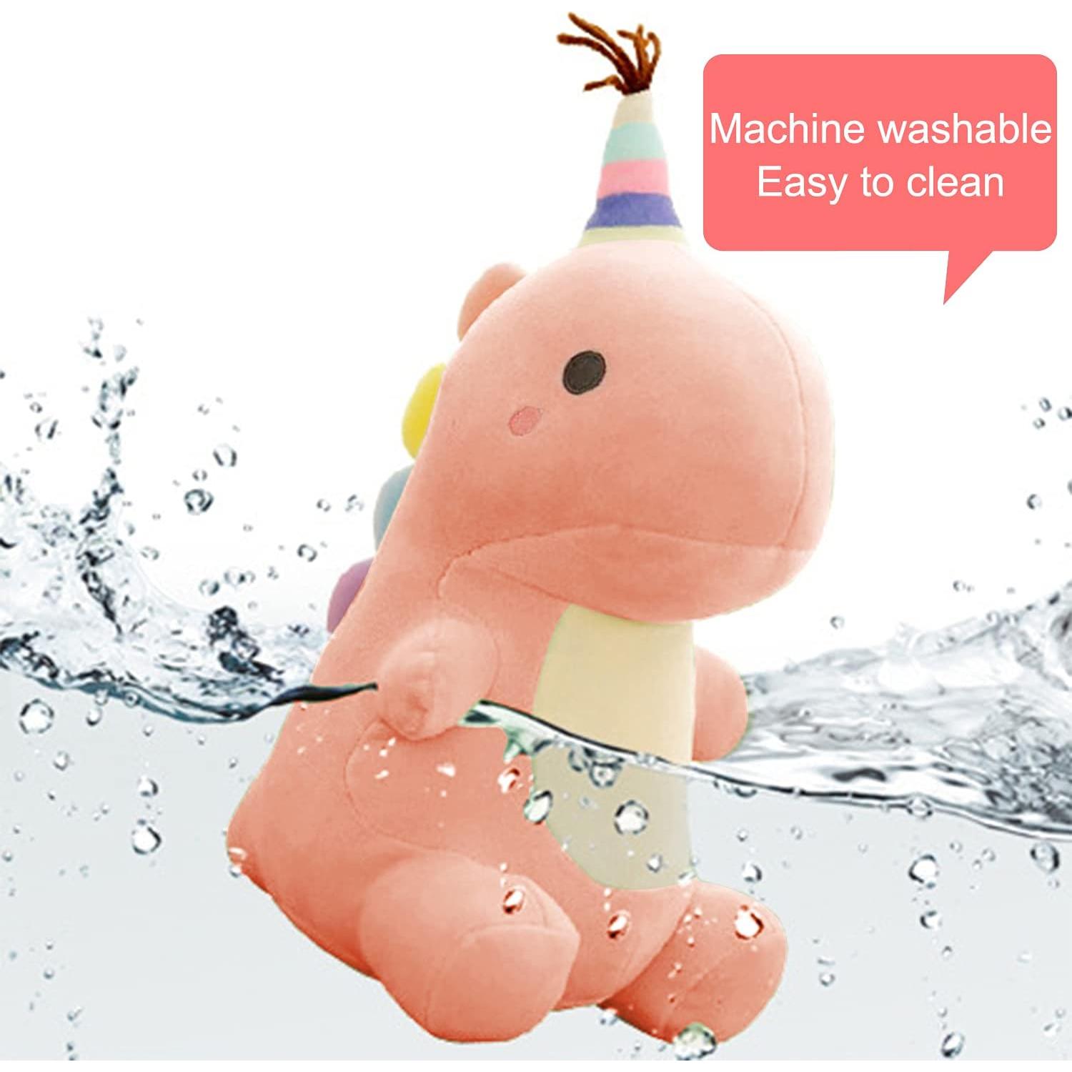 Juguete de Peluche Dinosaurio Rosa VHYHCY 35 cm Suave