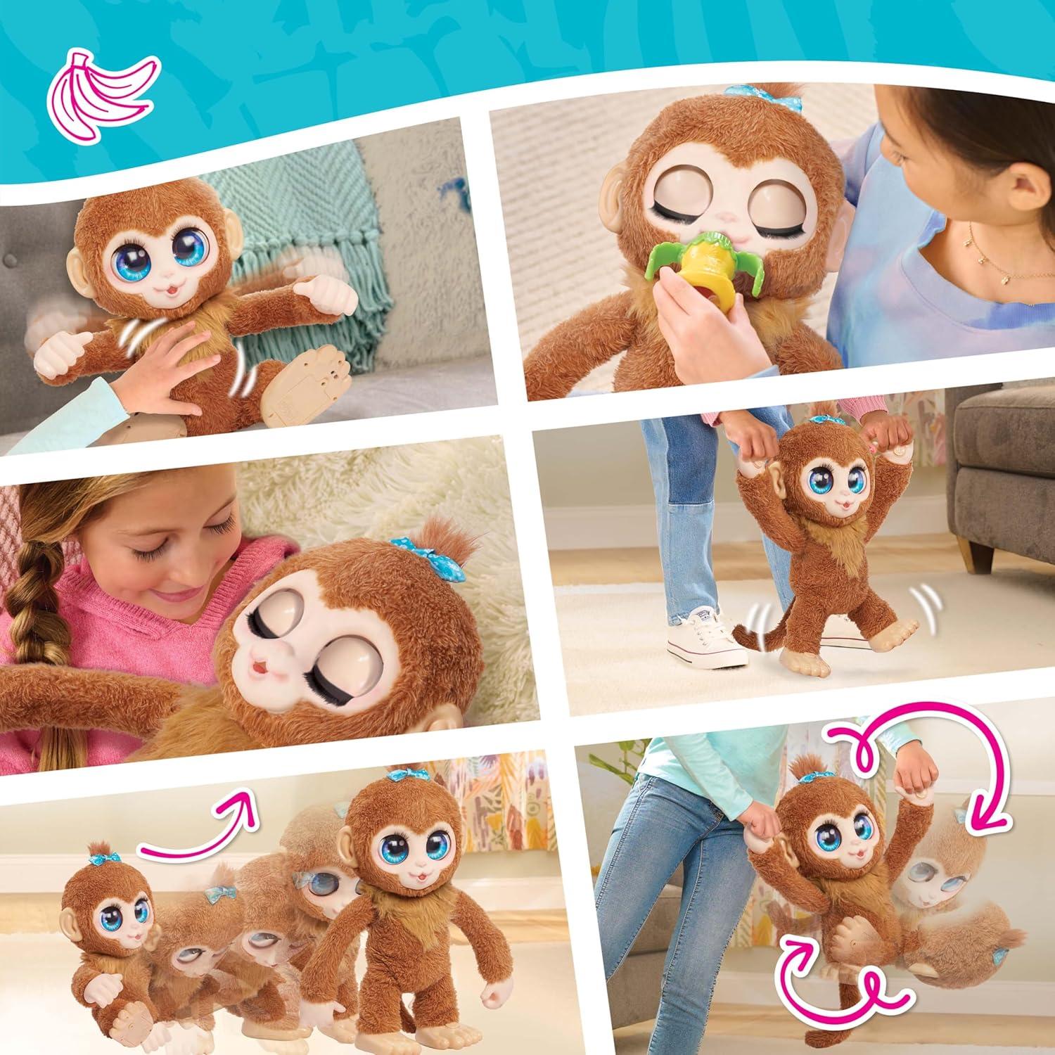 Just Play furReal Peanut Mono Interactivo 38cm Juguete para Niños