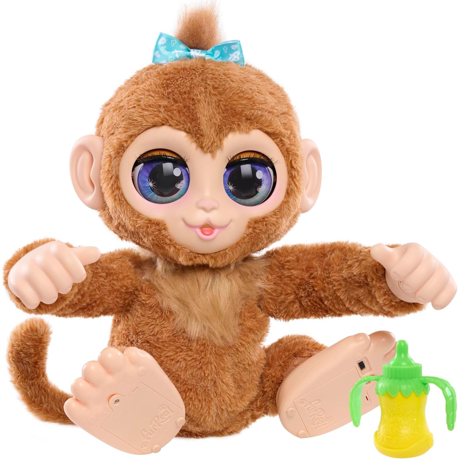 Just Play furReal Peanut Mono Interactivo 38cm Juguete para Niños