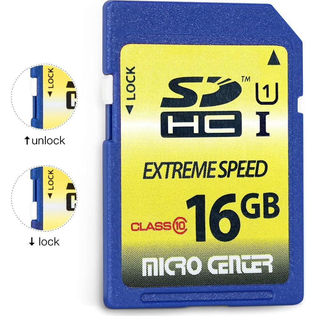 Tarjeta de Memoria SDHC 16GB INLAND Clase 10 - Paquete de 10