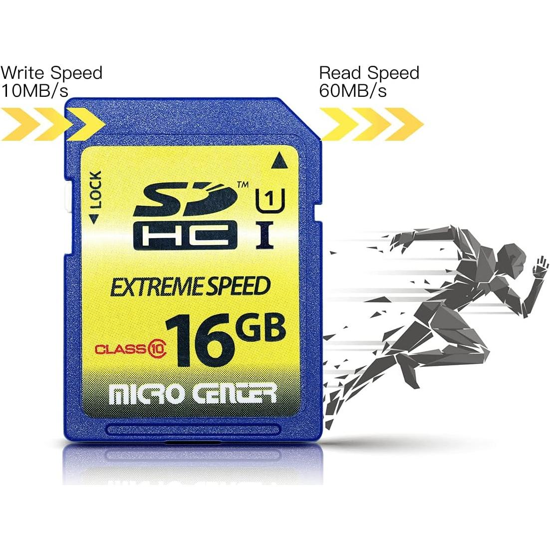 Tarjeta de Memoria SDHC 16GB INLAND Clase 10 - Paquete de 10