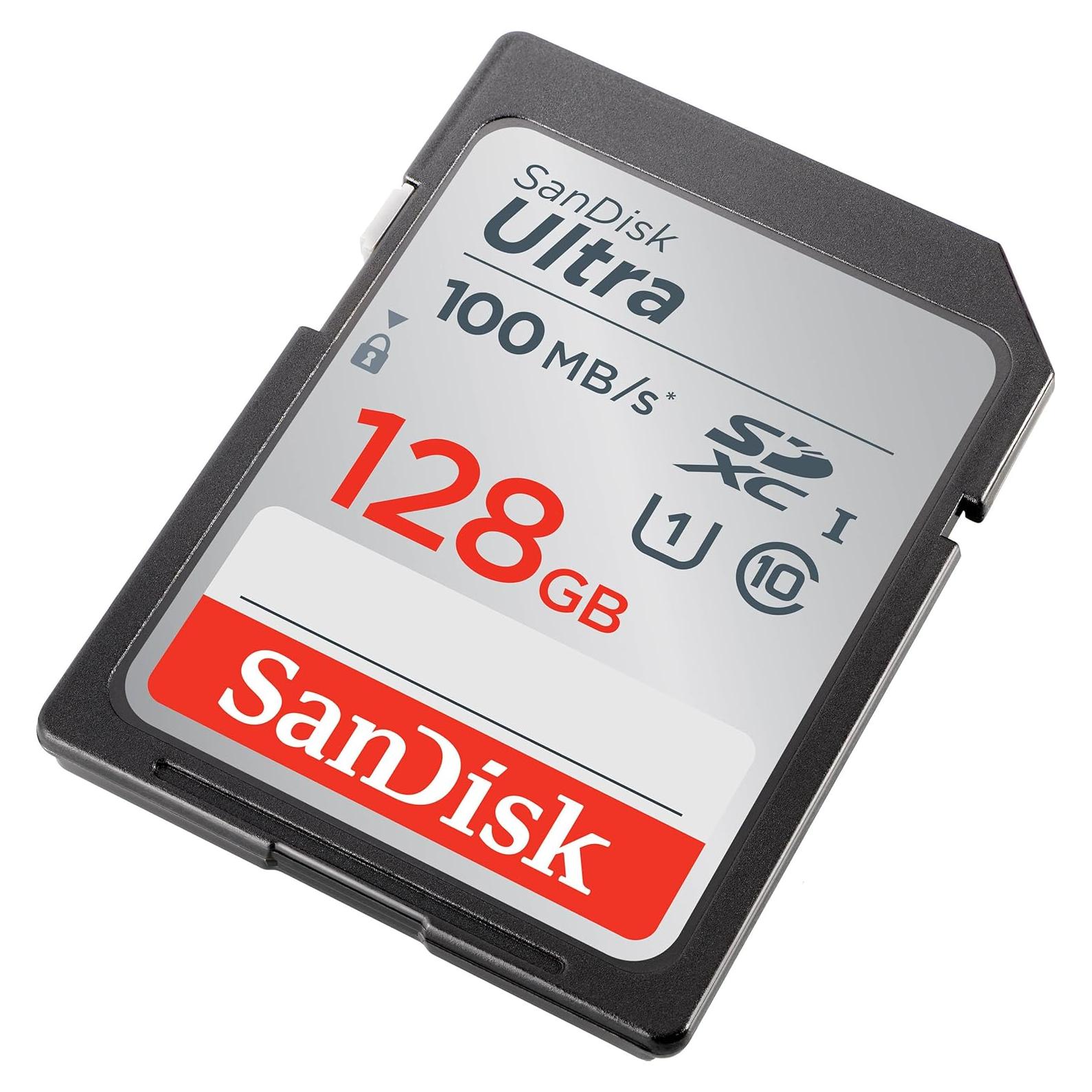 Tarjeta de Memoria SanDisk 128GB Ultra SDXC UHS-I 120MB/s