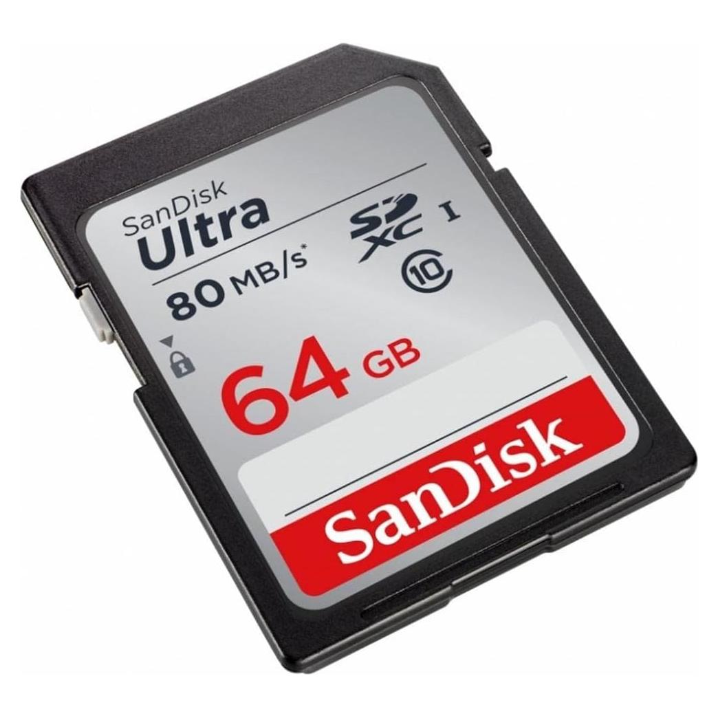 Tarjeta de Memoria SanDisk Ultra 64GB SDXC Clase 10 UHS-I