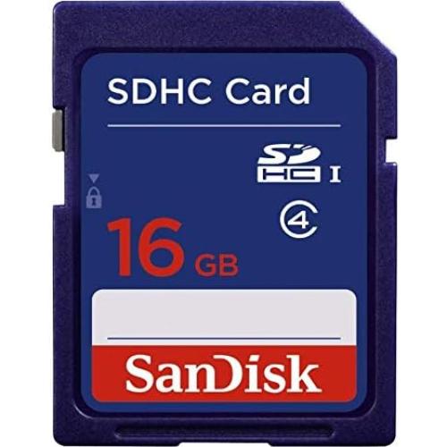 Paquete de 10 Tarjetas SD SanDisk 16GB Clase 4 SDHC