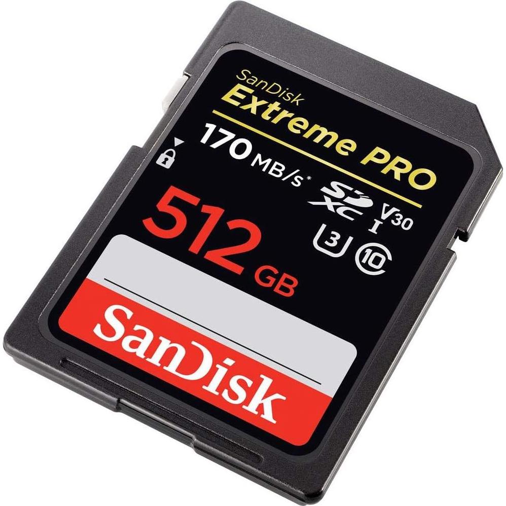 Tarjeta de Memoria SanDisk 512GB Extreme PRO UHS-I SDXC